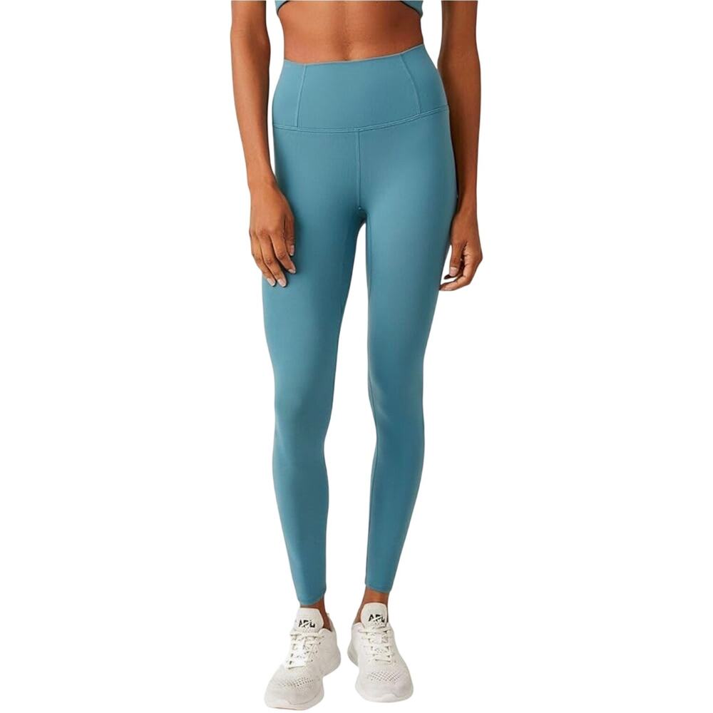 Women’s Free People FP Movement Never Better 7/8 Leggings Blue Hydro Size M
